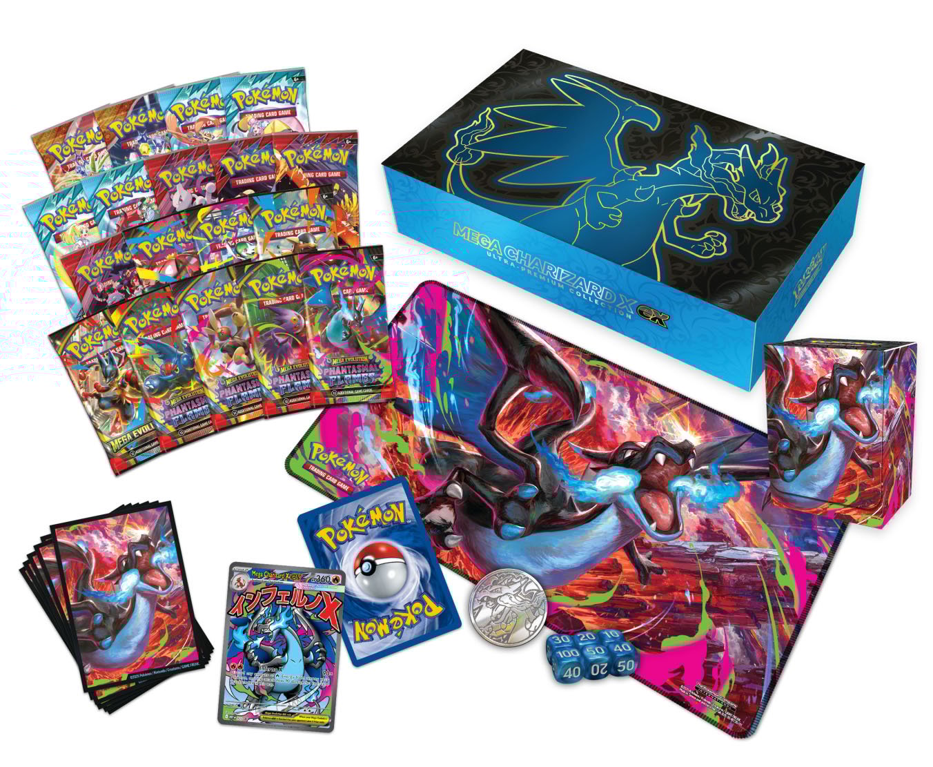 Mega Charizard X EX Ultra-Premium Collection (PREVENTA)