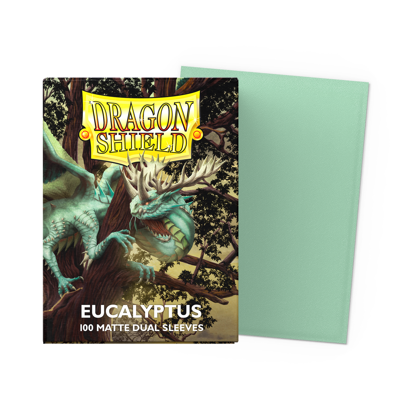Dragon Shield Sleeves: Standard DUAL- Matte Eucalyptus