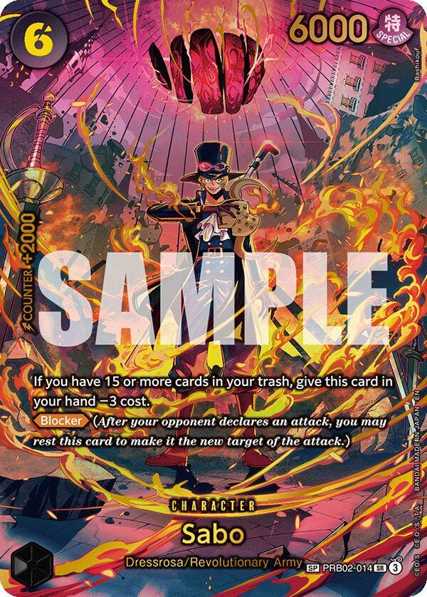 Sabo (PRB02-014) (SP) - Adventure on Kami's Island (OP15-EB04)