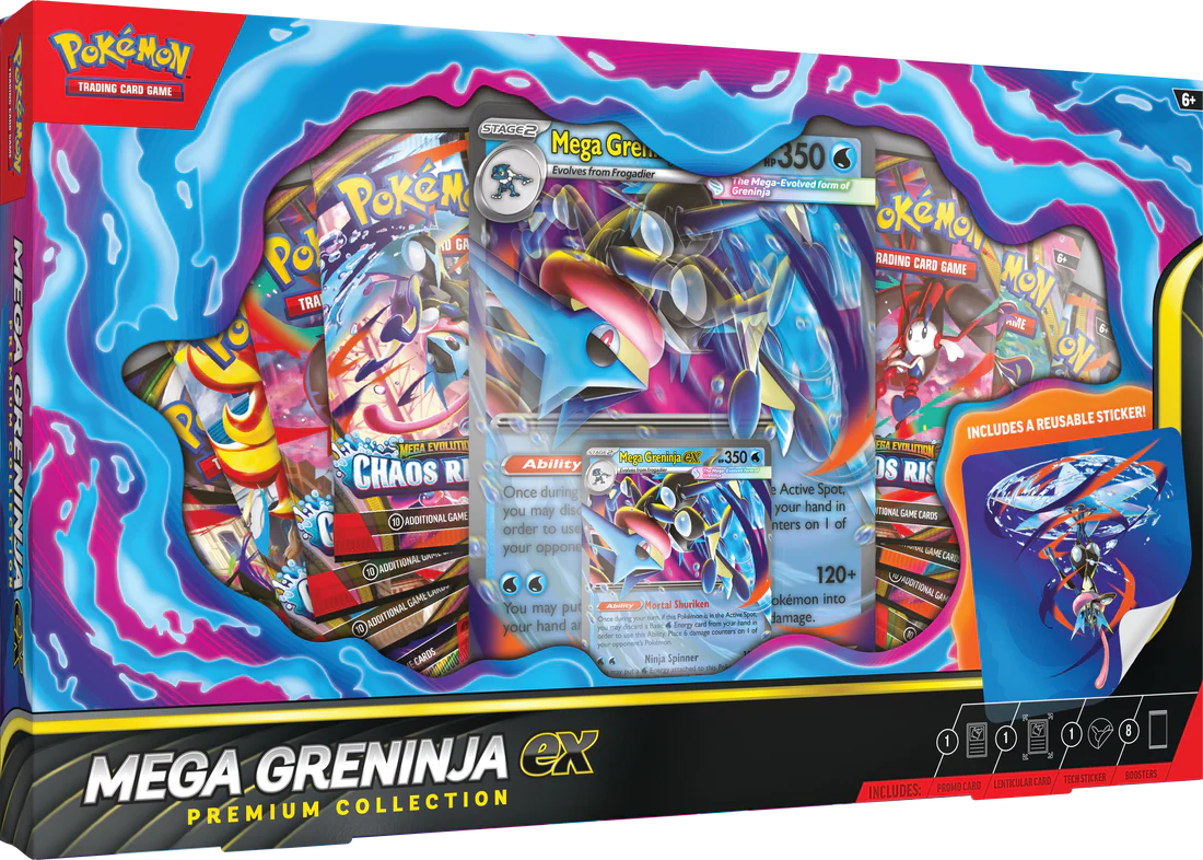 Mega Greninja ex Premium Collection