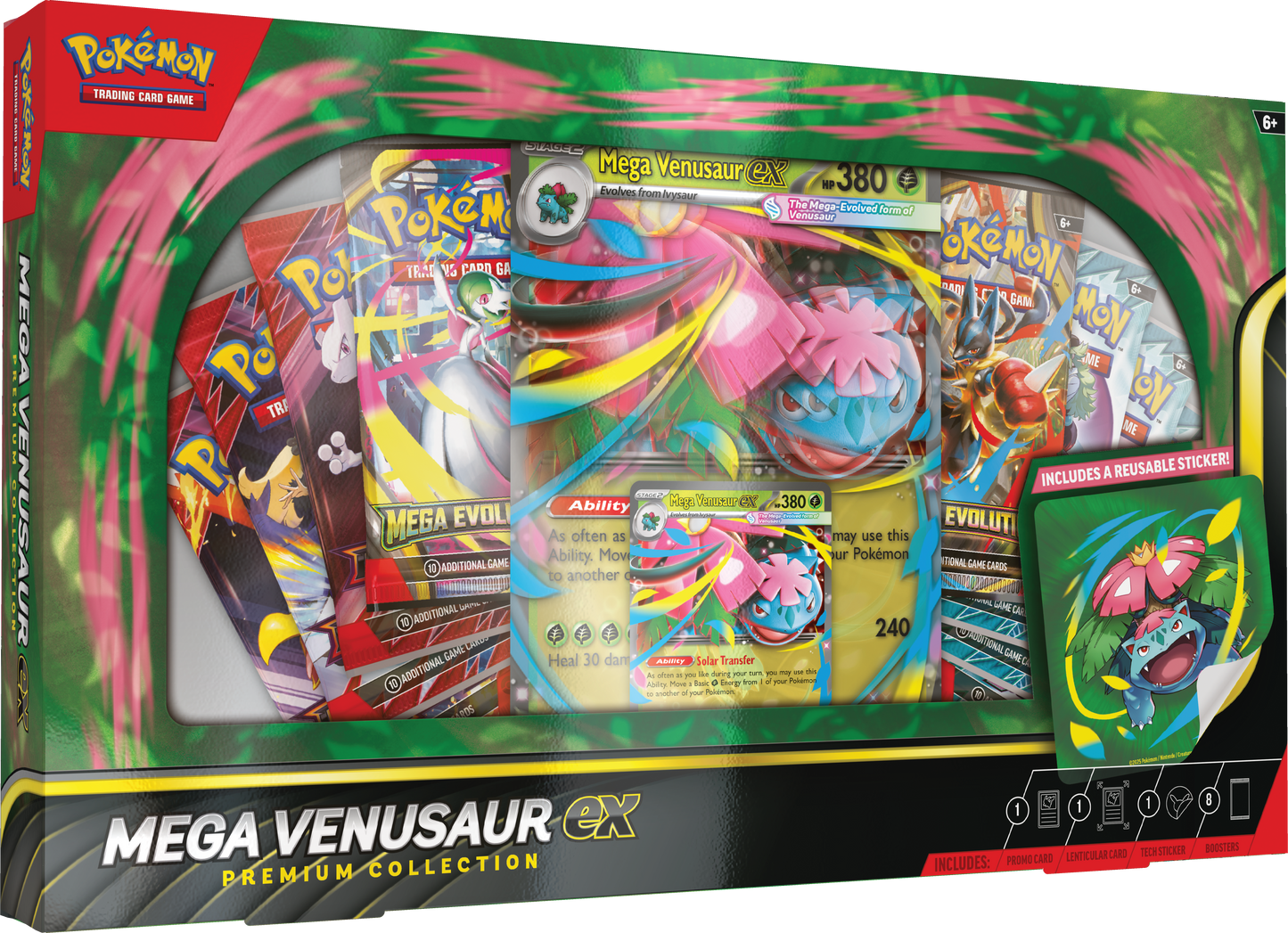 Mega Venusaur ex Premium Collection (PREVENTA)