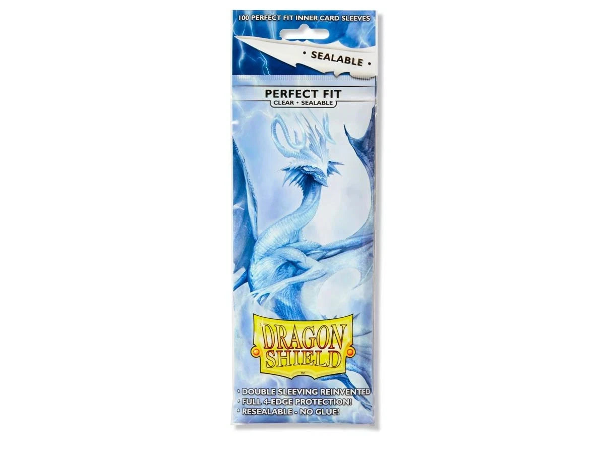 Dragon Shield Sleeves: Perfect Fit Sealable- Clear