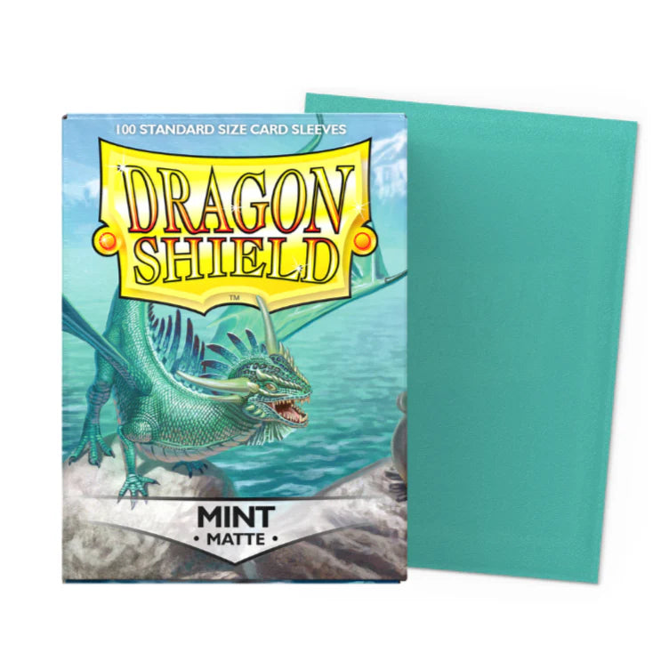 Dragon Shield Sleeves: Standard- Matte Mint