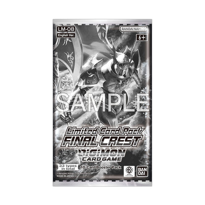 Digimon TCG: Limited Card Pack- FINAL CREST- [ LM-08] [Preventa]