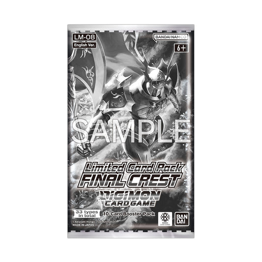 Digimon TCG: Limited Card Pack- FINAL CREST- [ LM-08] [Preventa]