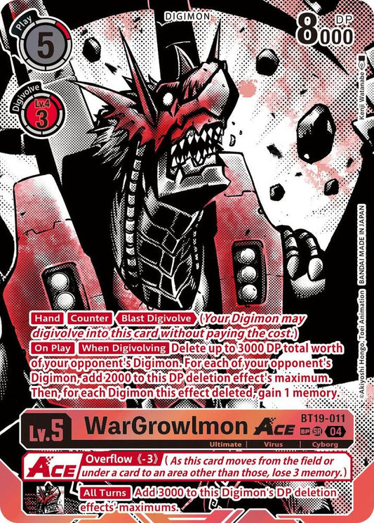 WarGrowlmon ACE (SP) - BT19-011 - SR