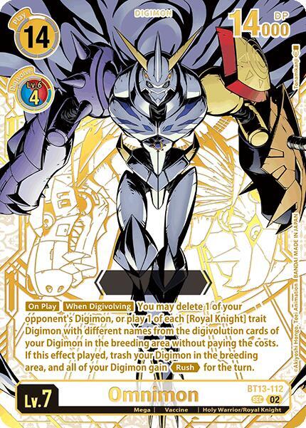 Omnimon (serialized 096/350) - BT13-112 - SEC