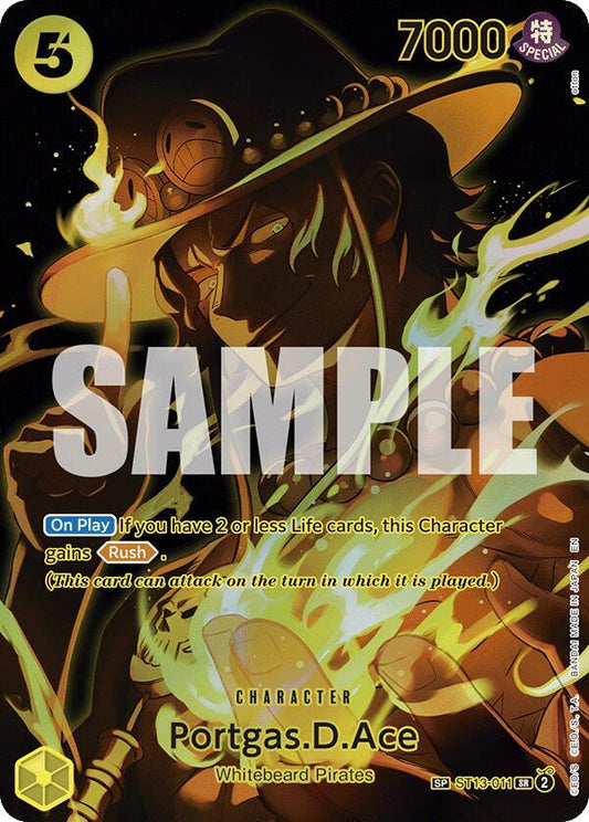 Portgas.D.Ace (SP) - ST13-011 - SR