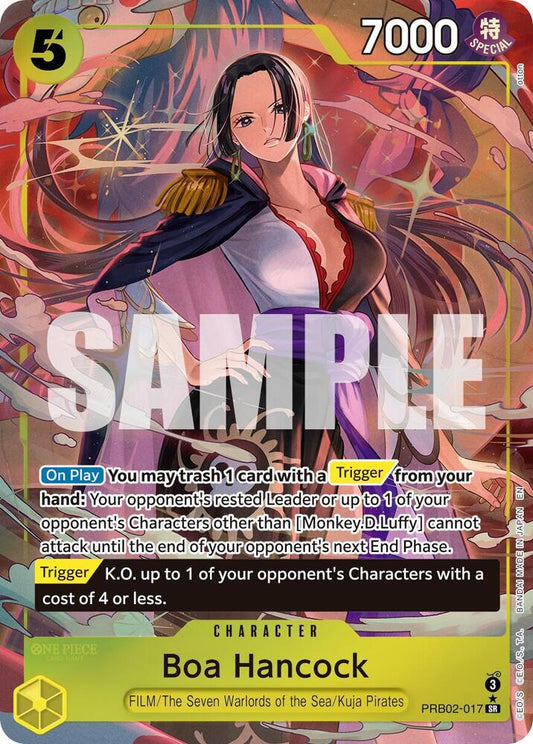 Boa Hancock (Alternate Art) - PRB02-017 - SR
