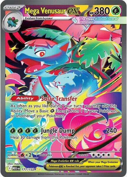Mega Venusaur ex - 177/132 - Special Illustration Rare