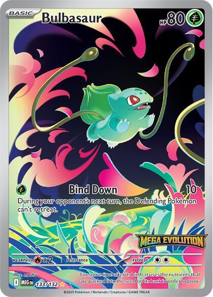 Bulbasaur - 133/132 - Illustration Rare (Stamped)