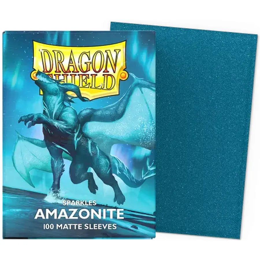 Dragon Shield Sleeves: Standard- Matte Sparkles Amazonite