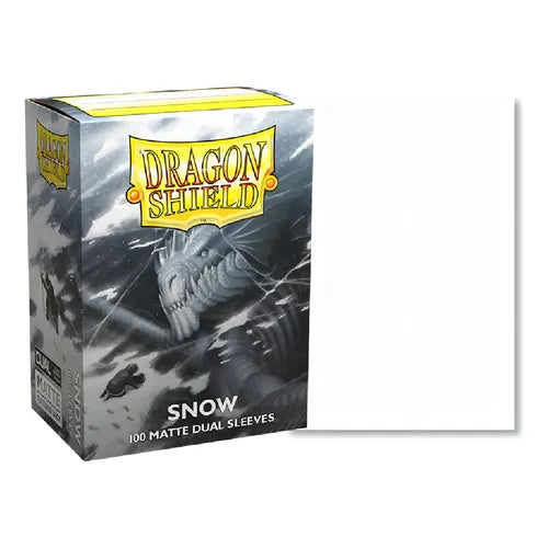 Dragon Shield Sleeves: Standard DUAL- Matte Snow -Nirin-