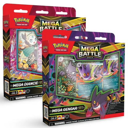 (PREVENTA) Pokemon Mega Battle Deck - Mega Gengar/ Mega Diancie