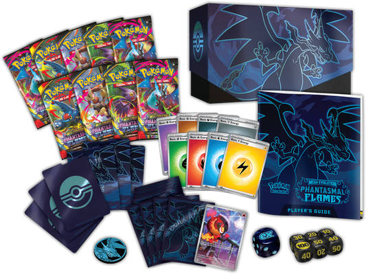 Mega Evolution 02 Phantasmal Flames- Elite Trainer Box (PREVENTA)