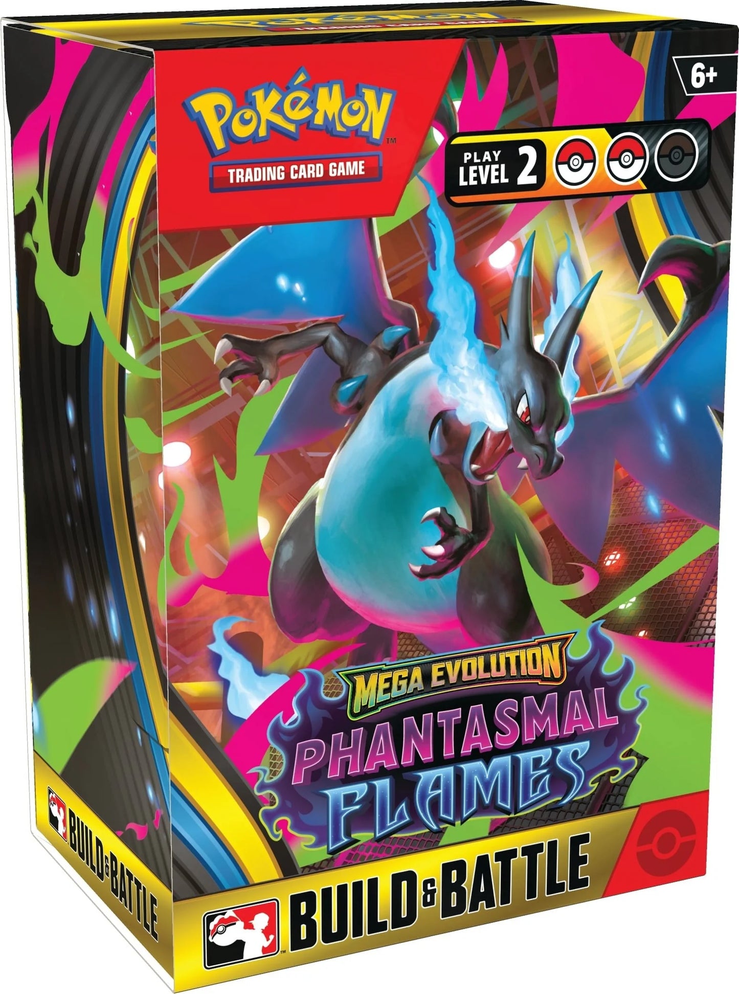 Pokémon TCG: Mega Evolution - Phantasmal Flames - Build & Battle Box