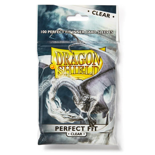 Dragon Shield Sleeves: Perfect Fit Clear/Clear