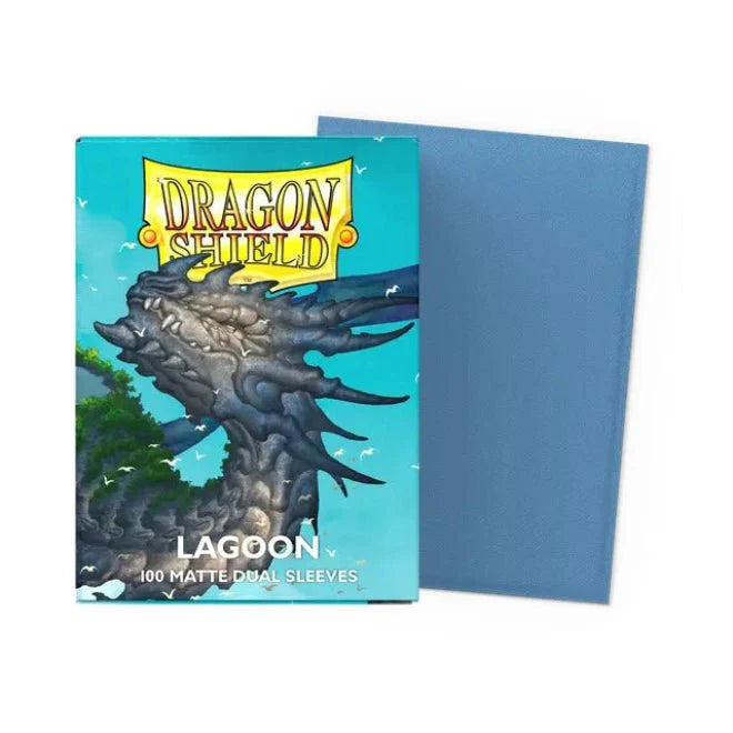 Dragon Shield Sleeves: Standard DUAL- Matte Lagoon