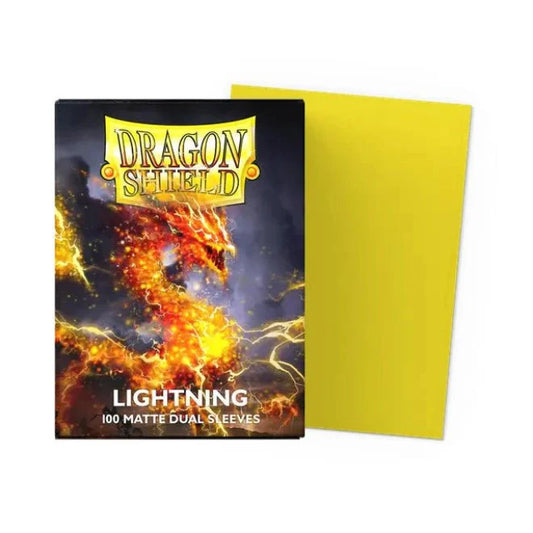 Dragon Shield Sleeves: Standard DUAL- Matte Lightning