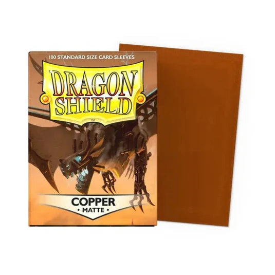 Dragon Shield Sleeves: Standard- Matte Copper