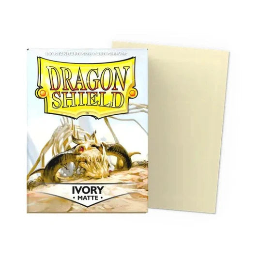 Dragon Shield Sleeves: Standard- Matte Copper Ivory