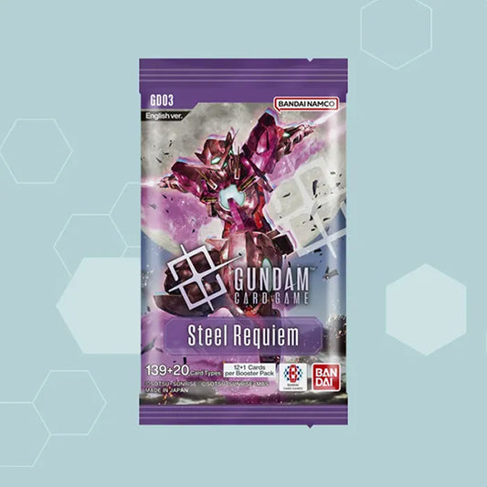 Gundam Card Game: Steel Requiem Booster Pack Display [GD03]