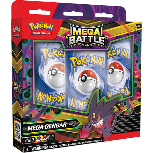 (PREVENTA) Pokemon Mega Battle Deck - Mega Gengar/ Mega Diancie