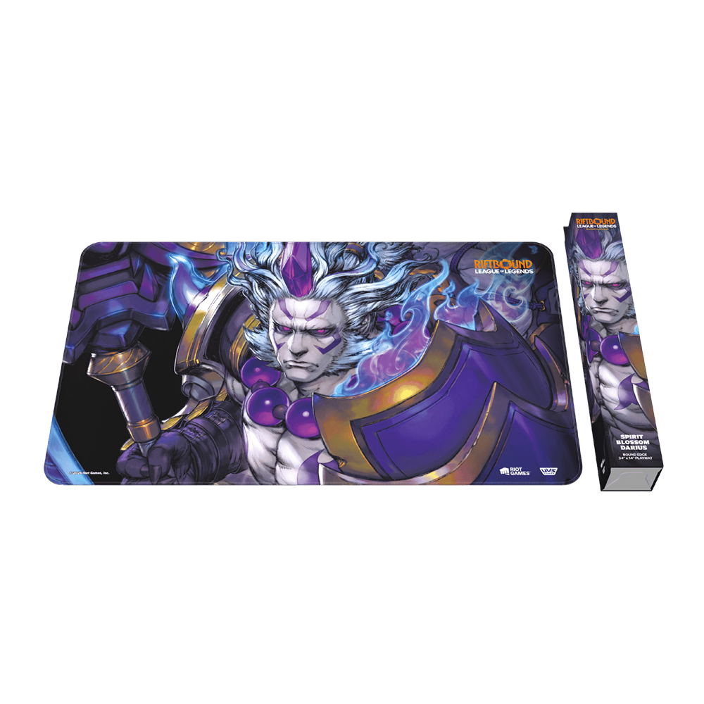 Playmat: Riftbound- Spiritforged- 'Spirit Blossom Darius' Art
