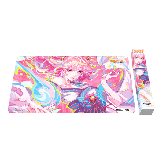 Playmat: Riftbound- Spiritforged- 'Spirit Blossom Ahri' Art