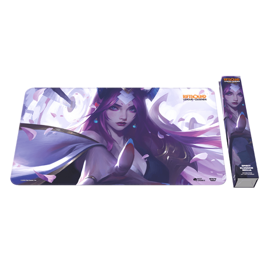 Playmat: Riftbound- Spiritforged- 'Spirit Blossom Irelia' Art