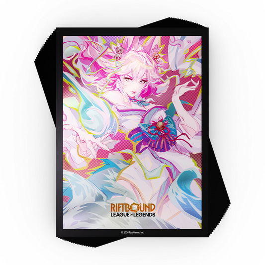 Card Sleeves: Riftbound- Spiritforged- 'Spirit Blossom Ahri' Art