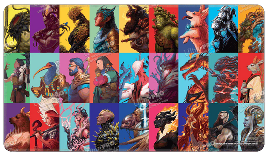 Playmat: MTG Stitched- Modern  Horizons 3- Legend Montage