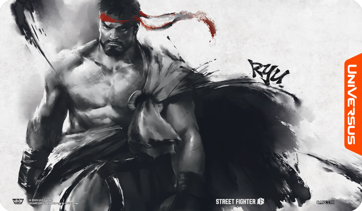 UniVersus CCG: Street  Fighter 6 Challenger Series- Ryu Playmat