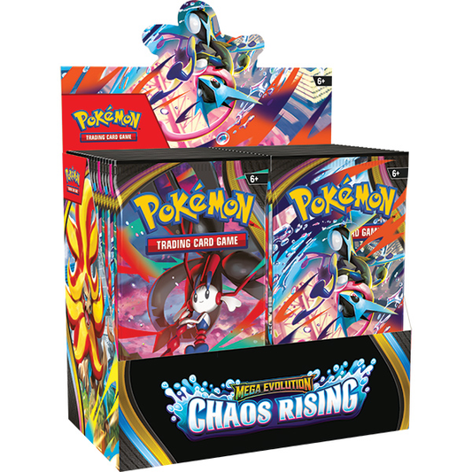 (Preventa) Pokemon TCG: Mega Evolution Chaos Rising- Booster Display