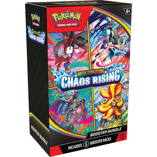 (Preventa) Pokemon TCG: Mega Evolution 04 Chaos Rising- Booster Bundle