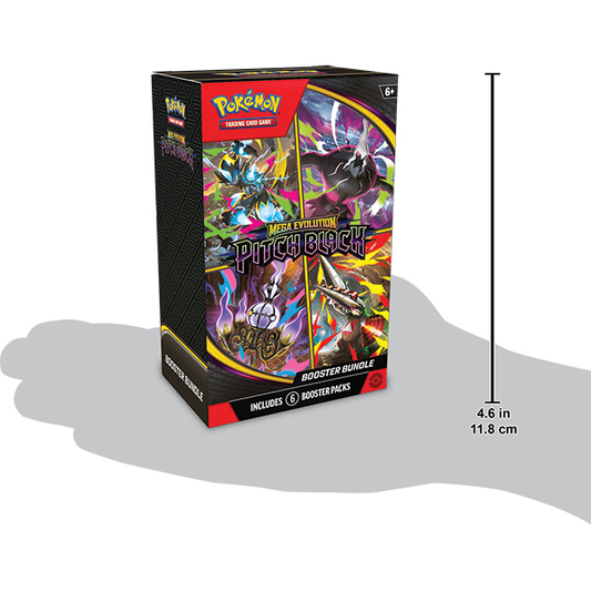 (Preventa)-Pokemon TCG: Mega Evolution Pitch Black- Booster Bundle