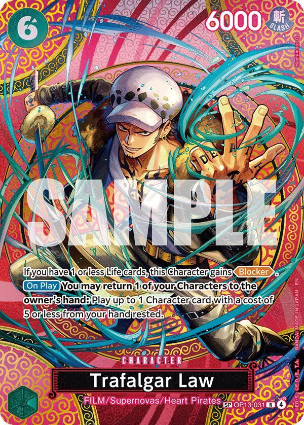 Trafalgar Law (SP) - Adventure on Kami's Island (OP15-EB04)
