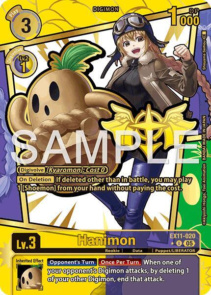 Hanimon (Rare Pull) - Dawn of Liberator (EX-11)