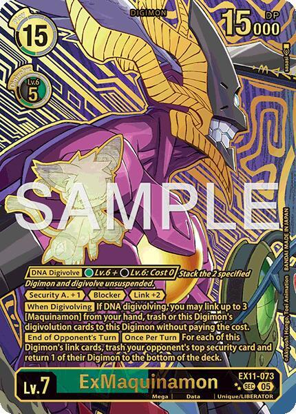 ExMaquinamon (Rare Pull) - Dawn of Liberator (EX-11)