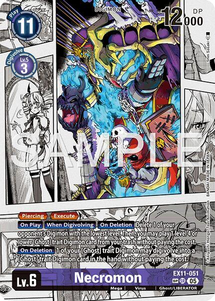 Necromon (SP) - Dawn of Liberator (EX-11)