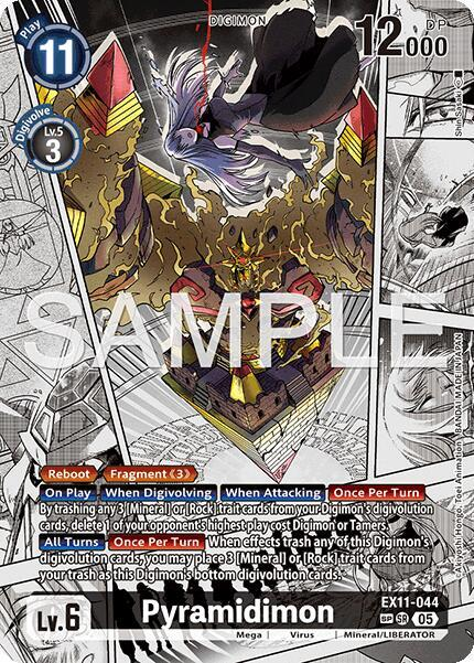 Pyramidimon (SP) - Dawn of Liberator (EX-11)