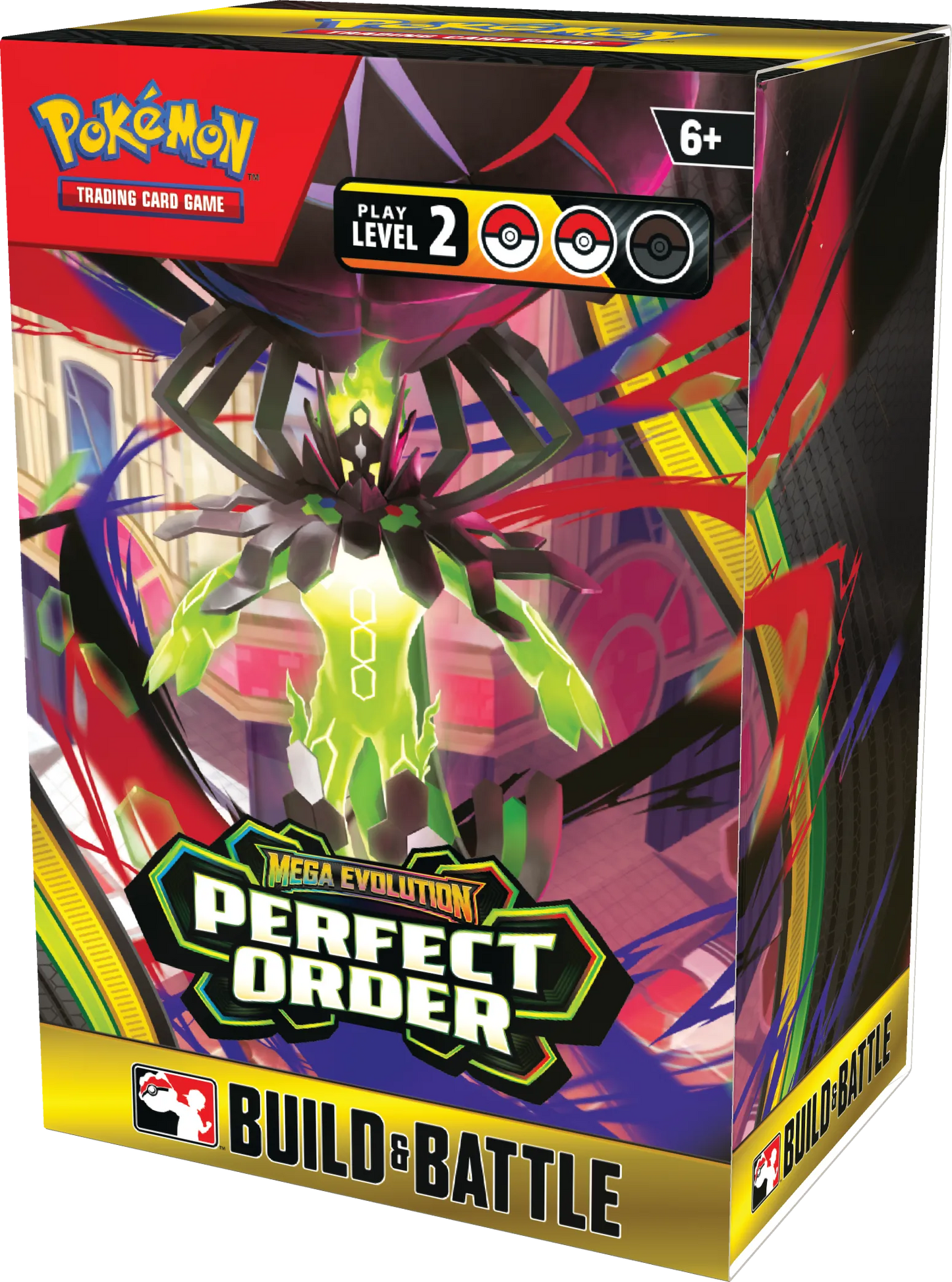 Pokemon TCG: Mega Evolution - Perfect Order Build & Battle Box