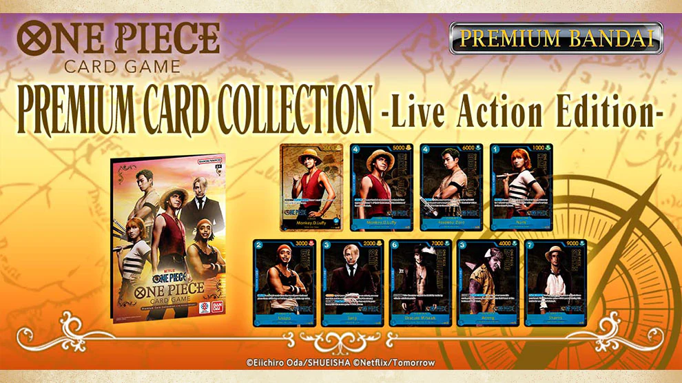 One Piece TCG: Premium Card Collection - Live Action Edition Set