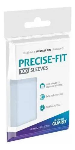 Precise-Fit Sleeves Standard Size (100) | Sleeves | Ultimate Guard
