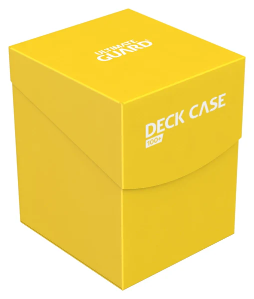 Deck Case: 100+ Standard Size- Yellow