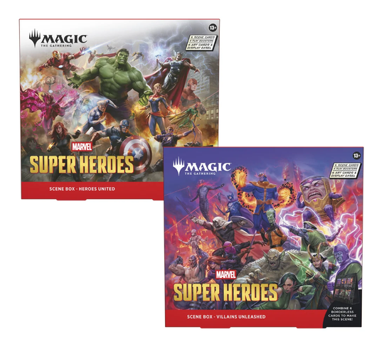 MTG: Universes Beyond- Marvel Super Heroes Scene Box