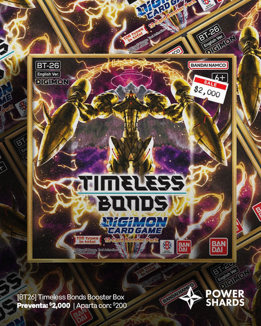 (Preventa) Digimon TCG: Booster Display -Timeless Bonds- (BT-26)