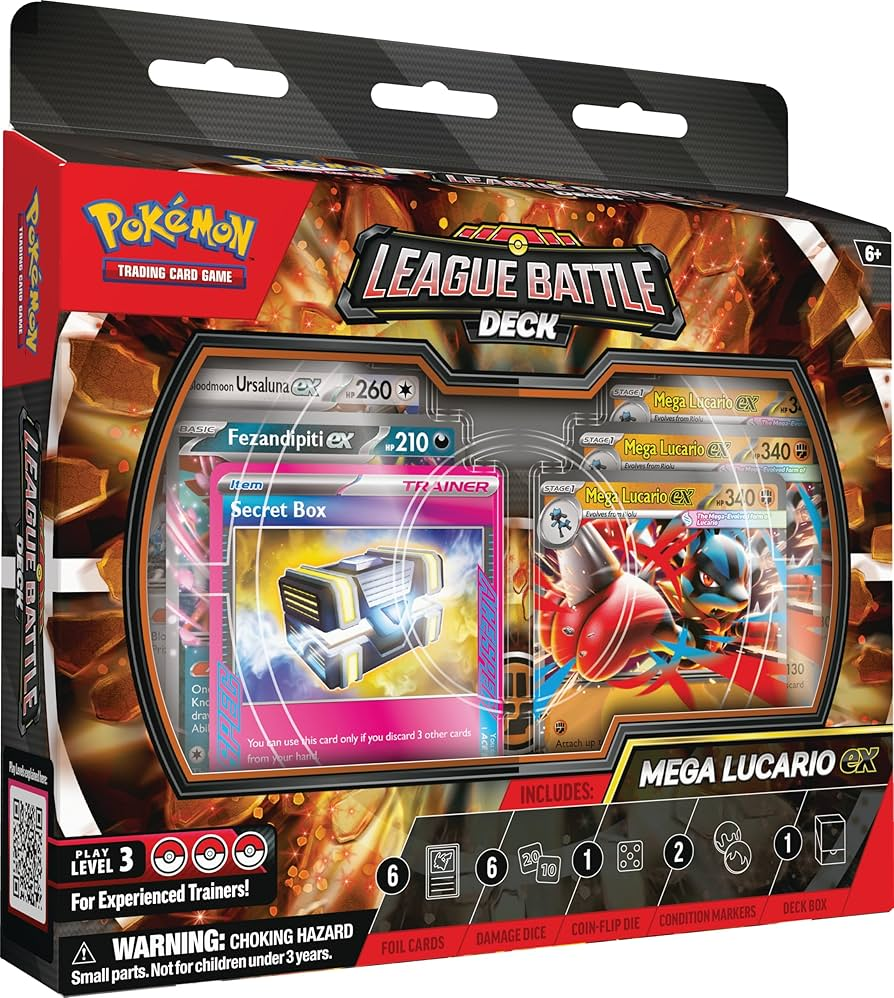 Pokemon TCG - Mega Lucario ex League Battle Deck