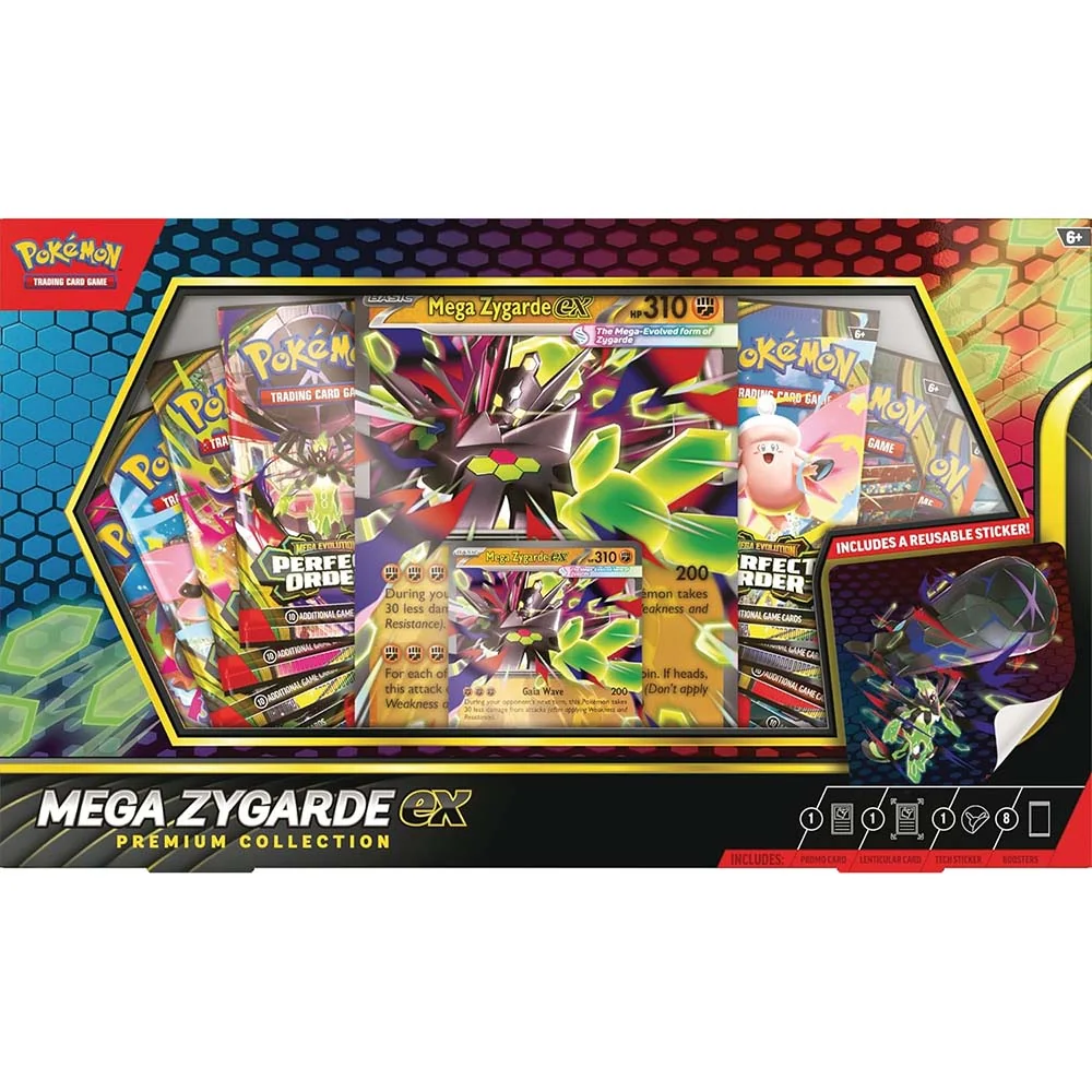 Pokémon TCG: Mega Zygarde Ex Premium Collection