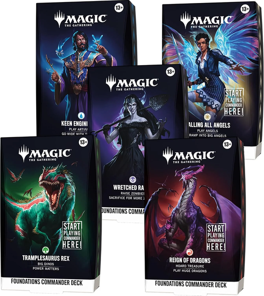 MTG: Foundations Commander Decks (Set de 5)